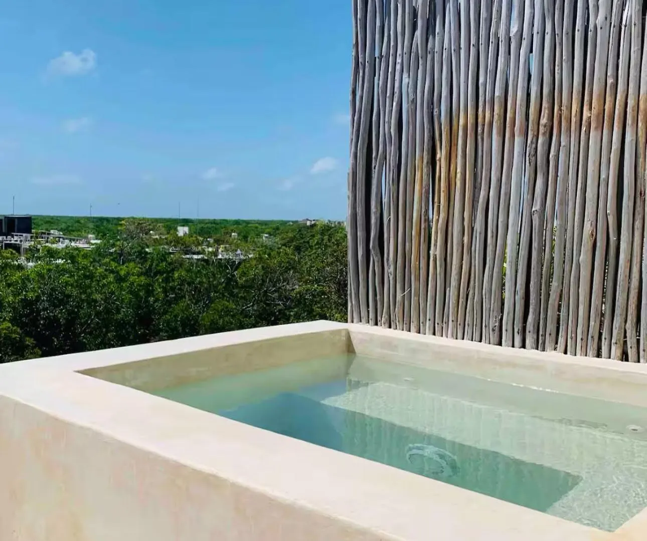 Lovely Boho Chic Apartment With Private Pool Tulum México